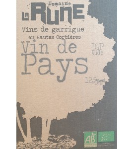 Cubis de vin rouge Domaine de la Rune 5L